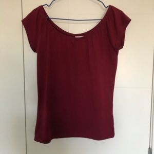 Off the shoulder shirt